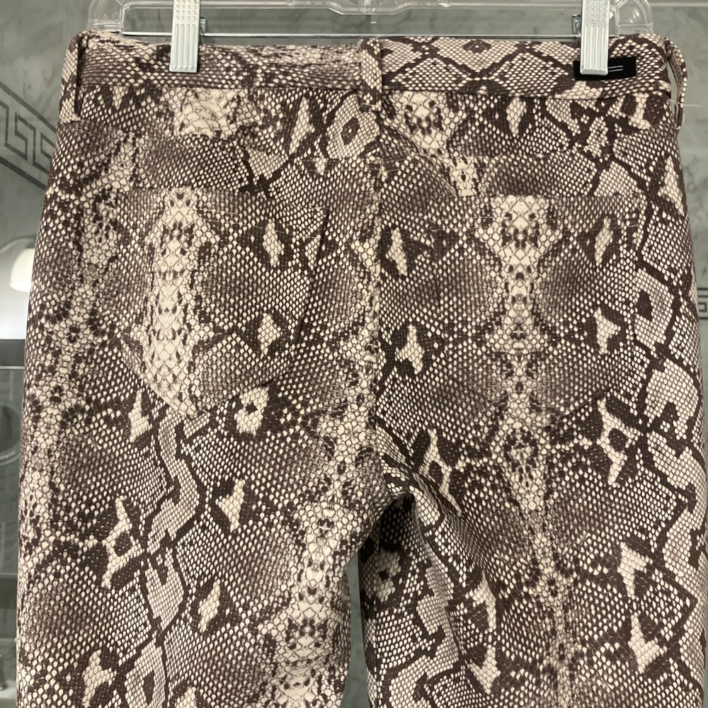 Liverpool Stretch Python Pants, Size 4 - image 4